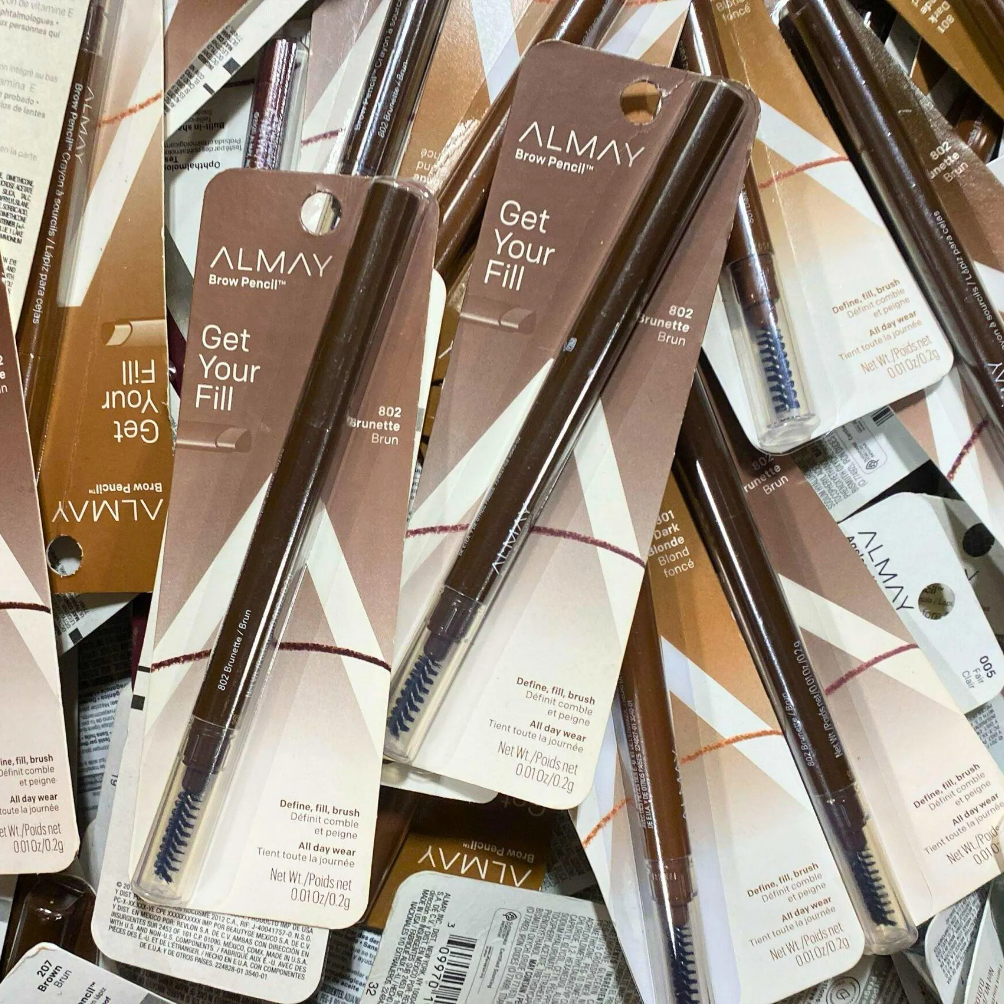 Almay Brow Pencil Get Your Fill Define 0.01oz Assorted Mix (50 Pcs Lot)