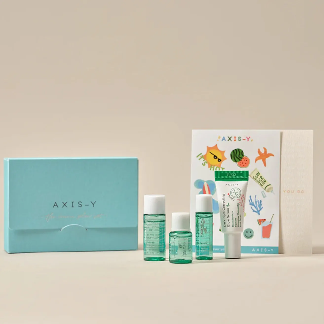 AXISY The Mini Glow Set (4 items)