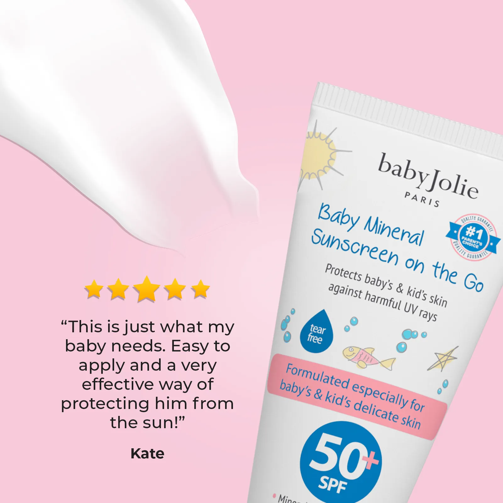 Baby Mineral Sunscreen | 6oz (180ml)