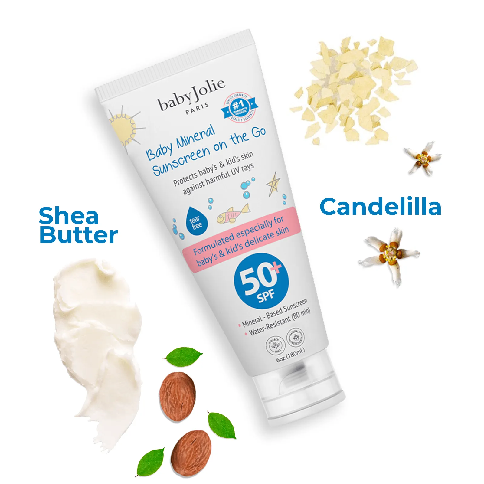 Baby Mineral Sunscreen | 6oz (180ml)