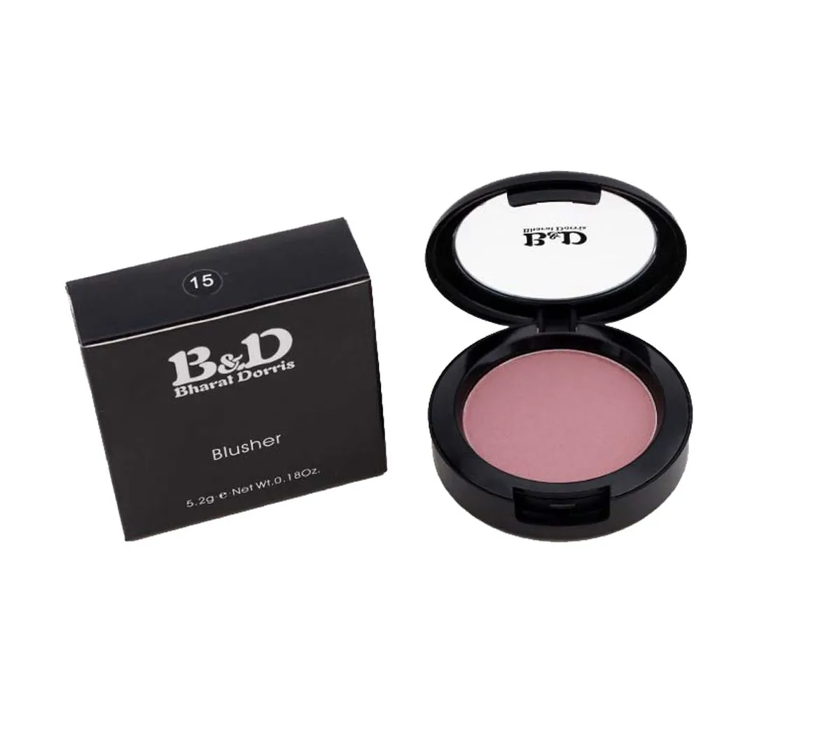 Bharat & Dorris Powder Blusher - No.15 (MAUVE)