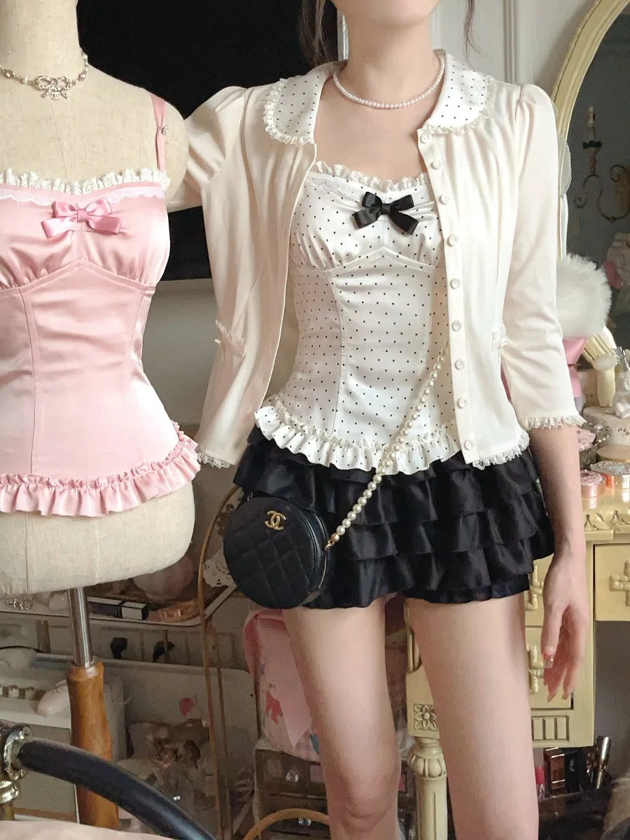 Bobon21 Doll Collar Tencel Sunscreen Sweater