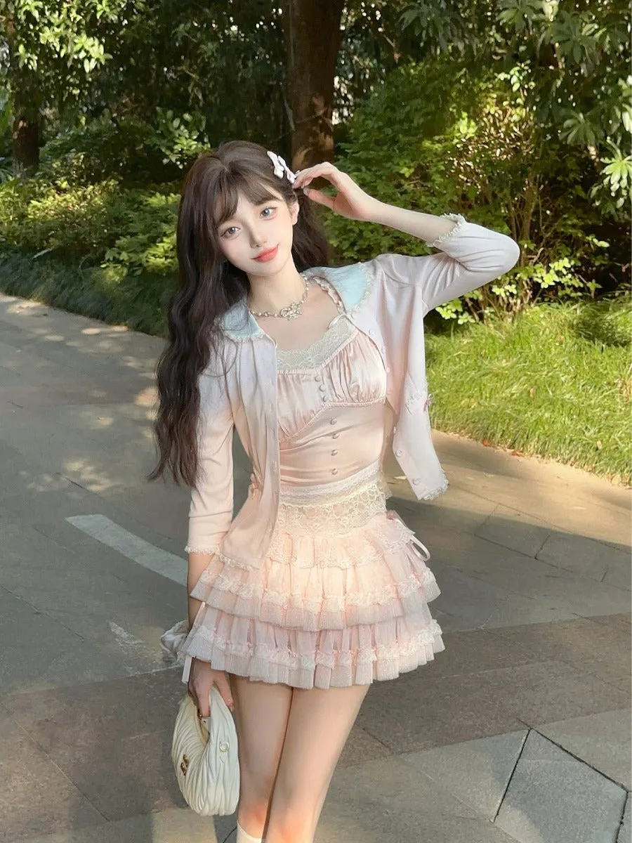 Bobon21 Doll Collar Tencel Sunscreen Sweater