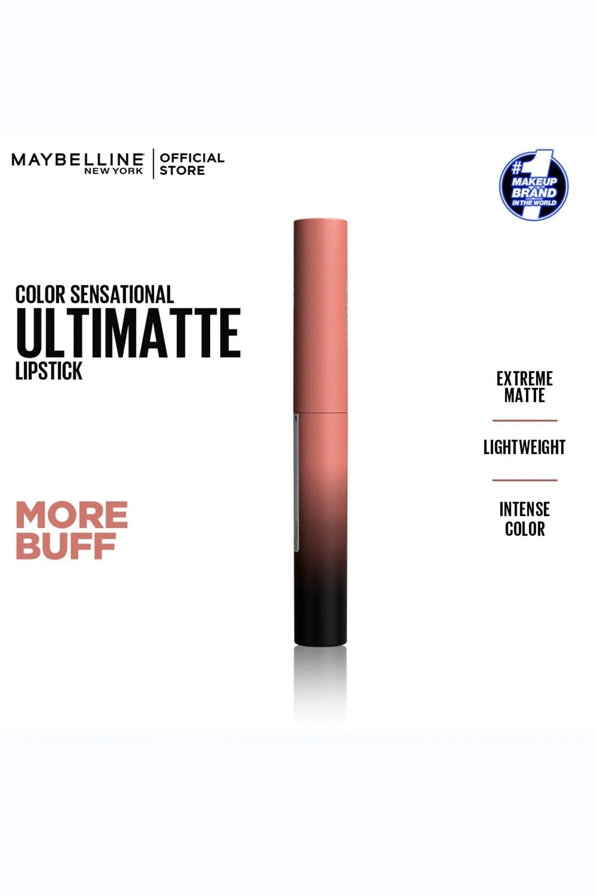Color Sensational Ultimatte Lipstick - More Buff