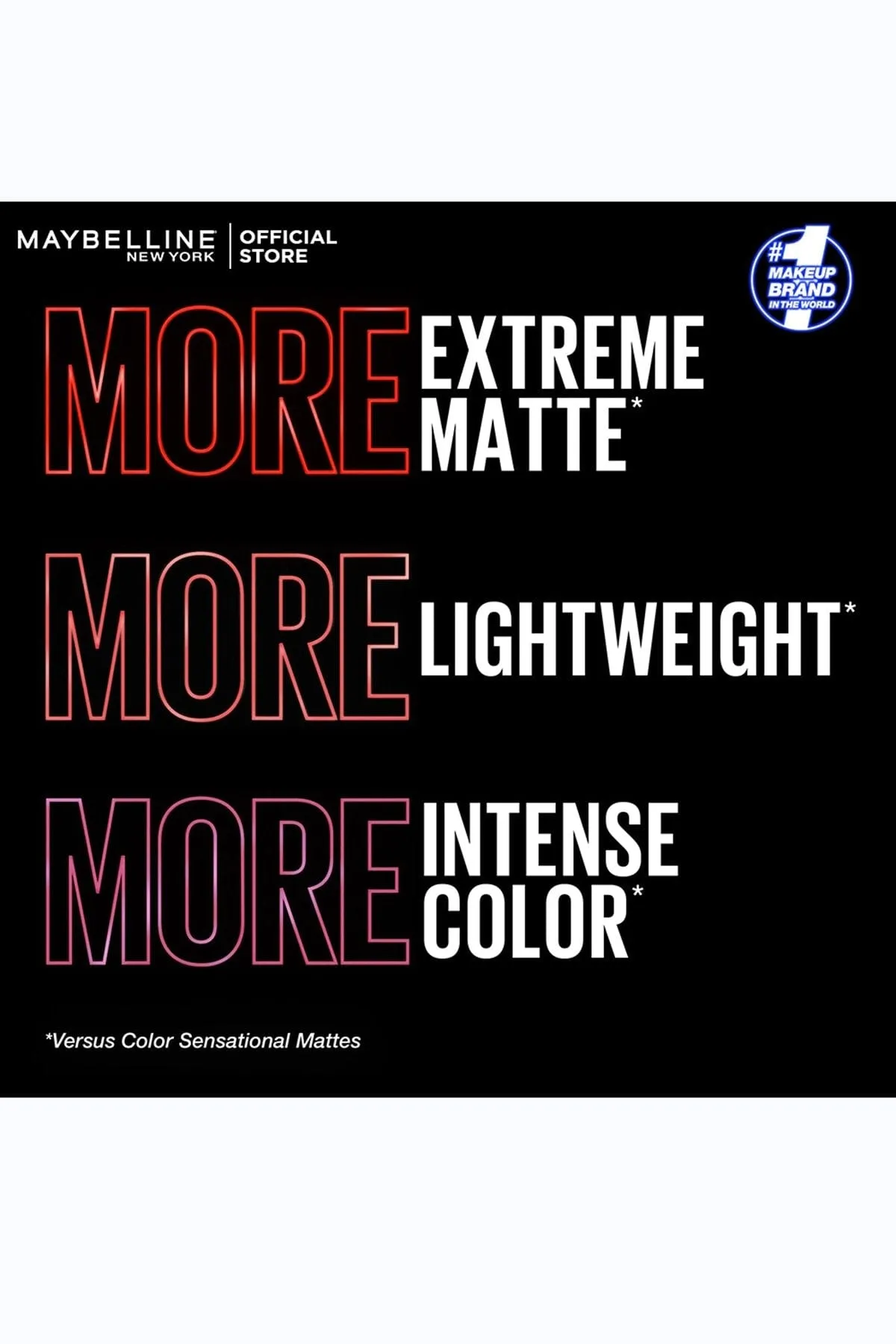 Color Sensational Ultimatte Lipstick - More Buff