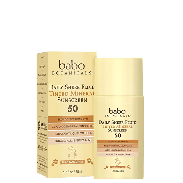 Daily Sheer Fluid TINTED Mineral Sunscreen SPF 50