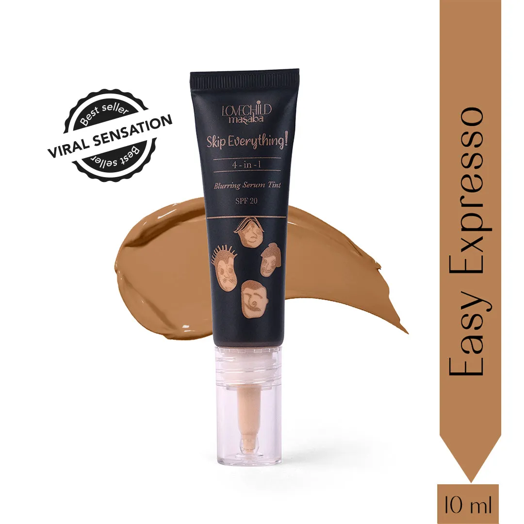 Easy Expresso- Skip Everything Blurring Serum Skin Tint  4-in-1 Benefits