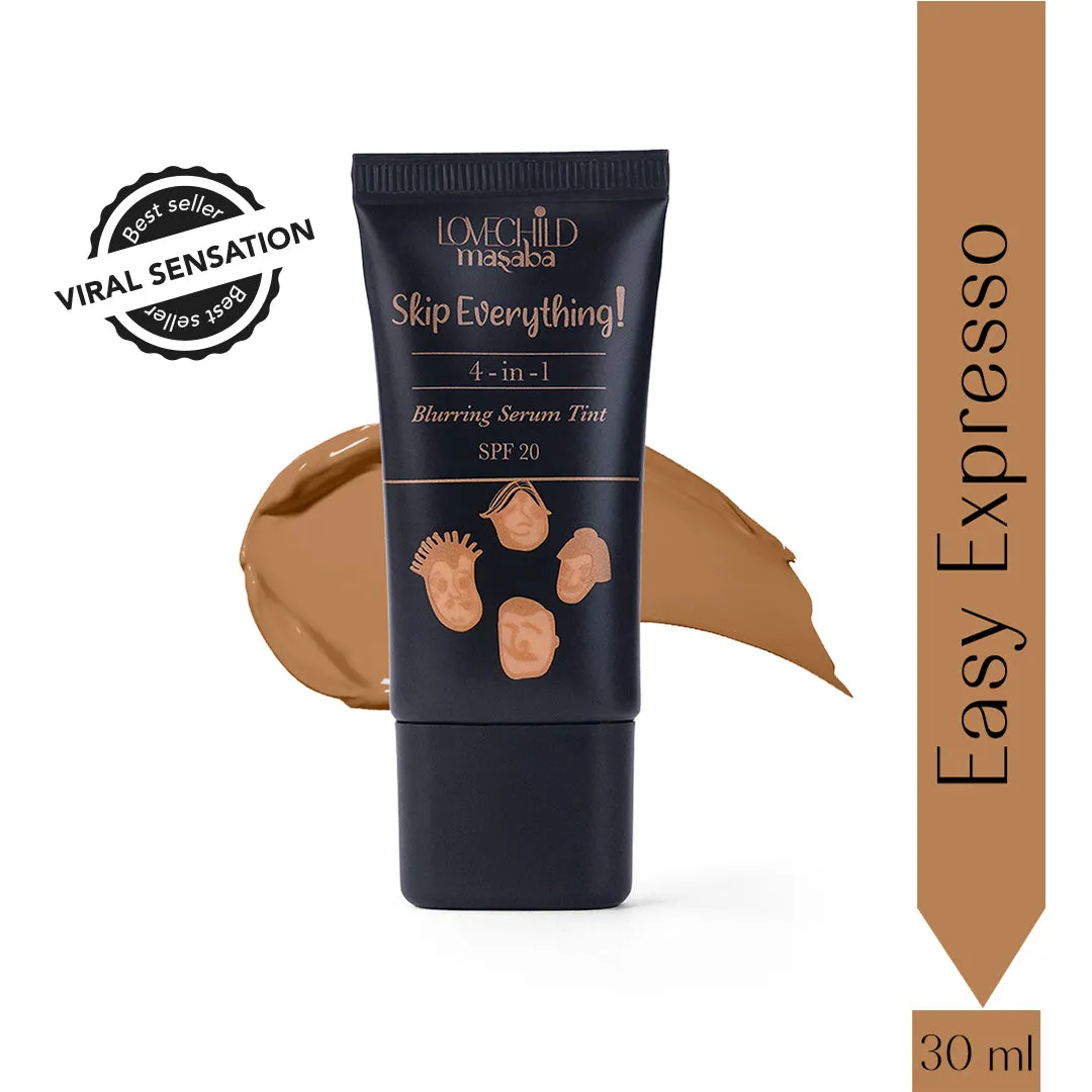 Easy Expresso- Skip Everything Blurring Serum Skin Tint  4-in-1 Benefits