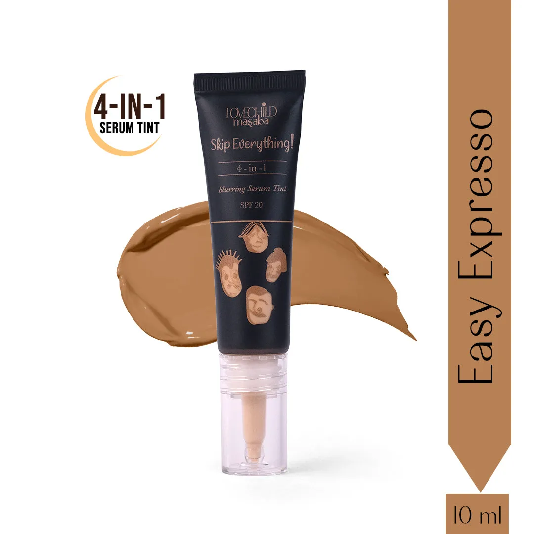 Easy Expresso- Skip Everything Blurring Serum Skin Tint  4-in-1 Benefits