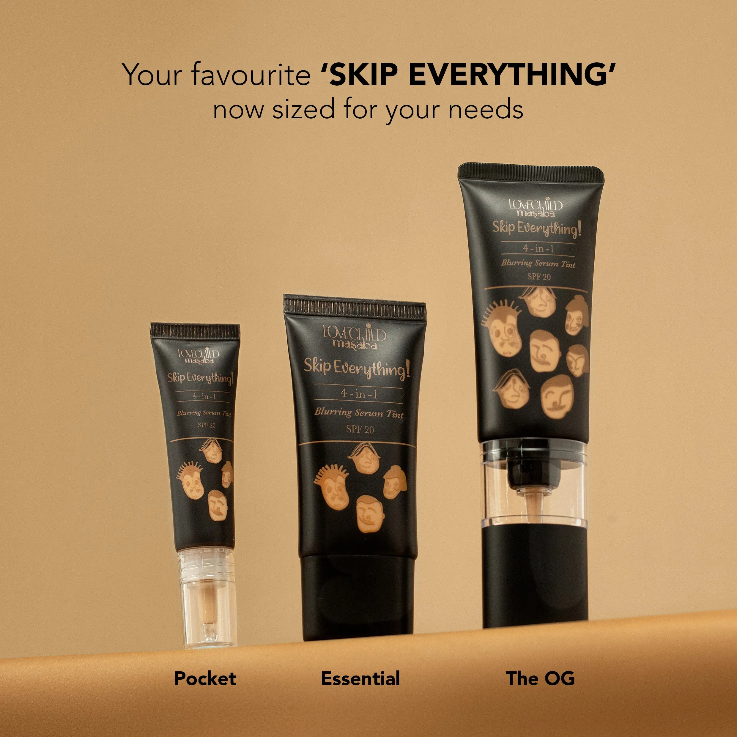 Easy Expresso- Skip Everything Blurring Serum Skin Tint  4-in-1 Benefits