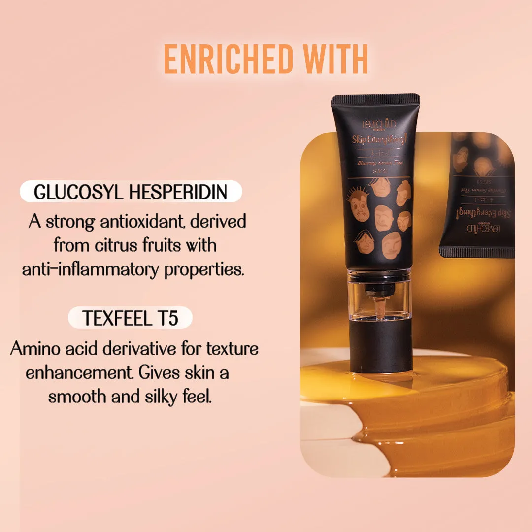 Easy Expresso- Skip Everything Blurring Serum Skin Tint  4-in-1 Benefits