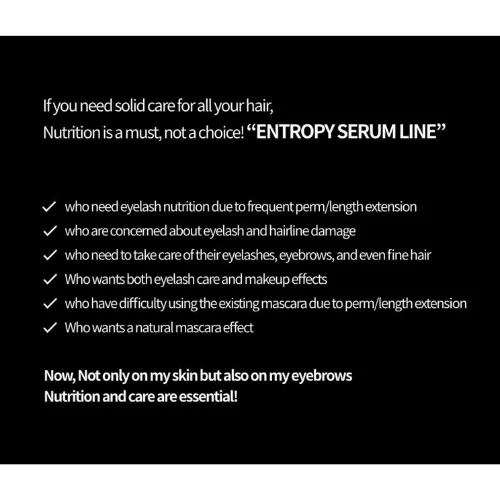 Entropy Brow & Lash Booster Serum (4 Types)