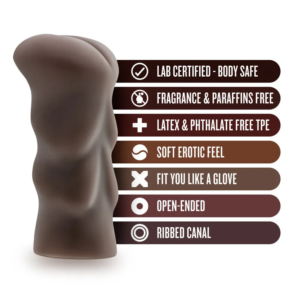 Hot Chocolate By Blush® | Nicole's Rear Chocolate Masturbator / Stroker