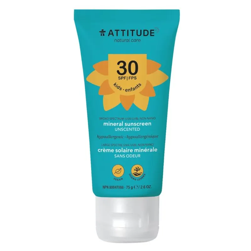 Kids Mineral Sunscreen SPF 30 - Fragrance Free