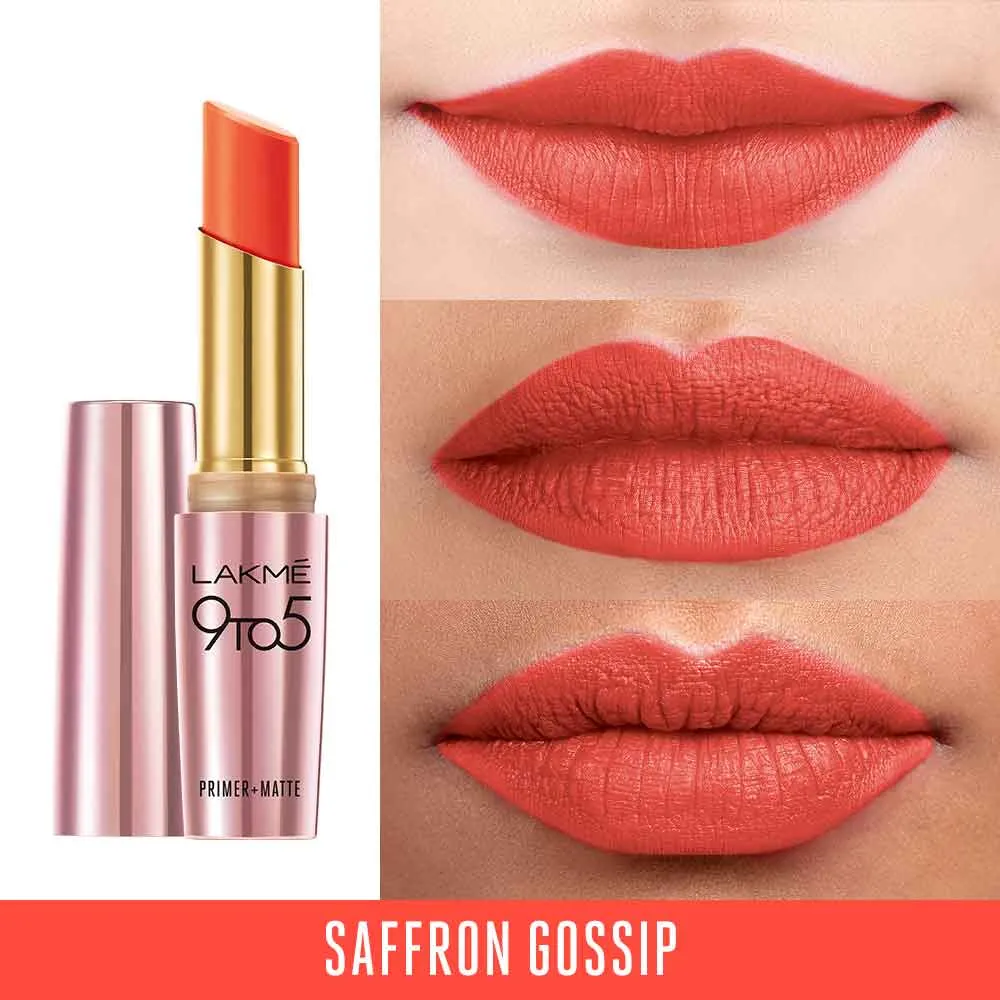 Lakmē 9to5 Powerplay Priming Matte Lipstick