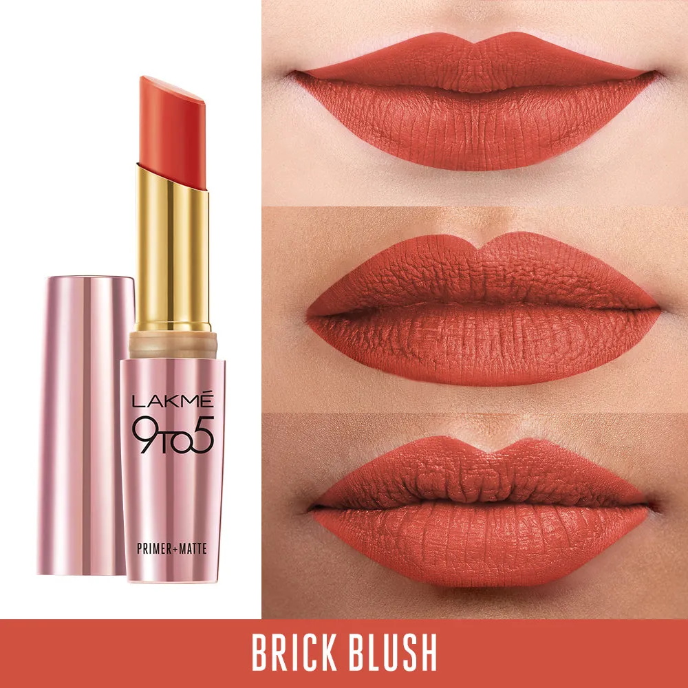 Lakmē 9to5 Powerplay Priming Matte Lipstick
