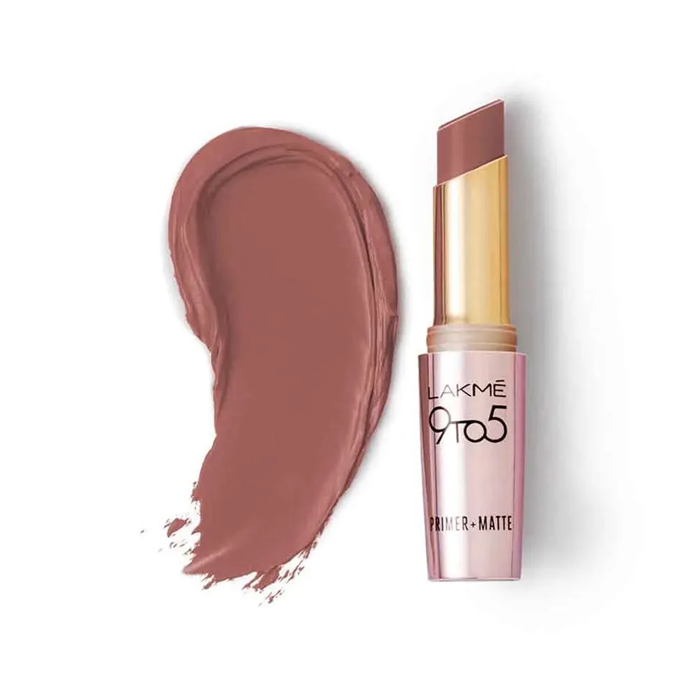 Lakmē 9to5 Powerplay Priming Matte Lipstick
