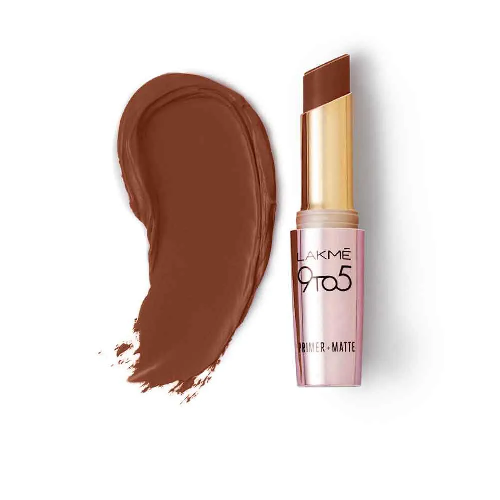 Lakmē 9to5 Powerplay Priming Matte Lipstick