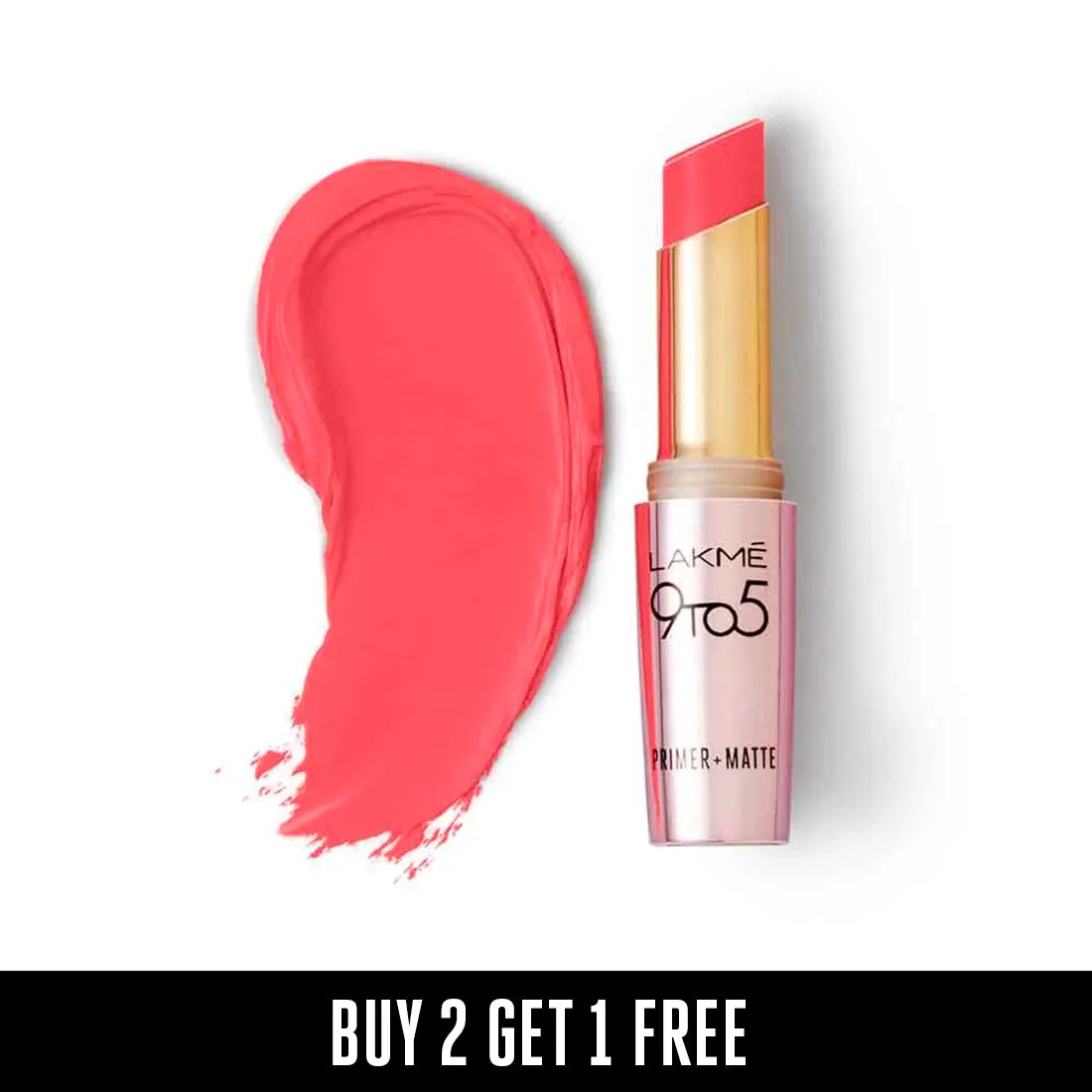 Lakmē 9to5 Powerplay Priming Matte Lipstick