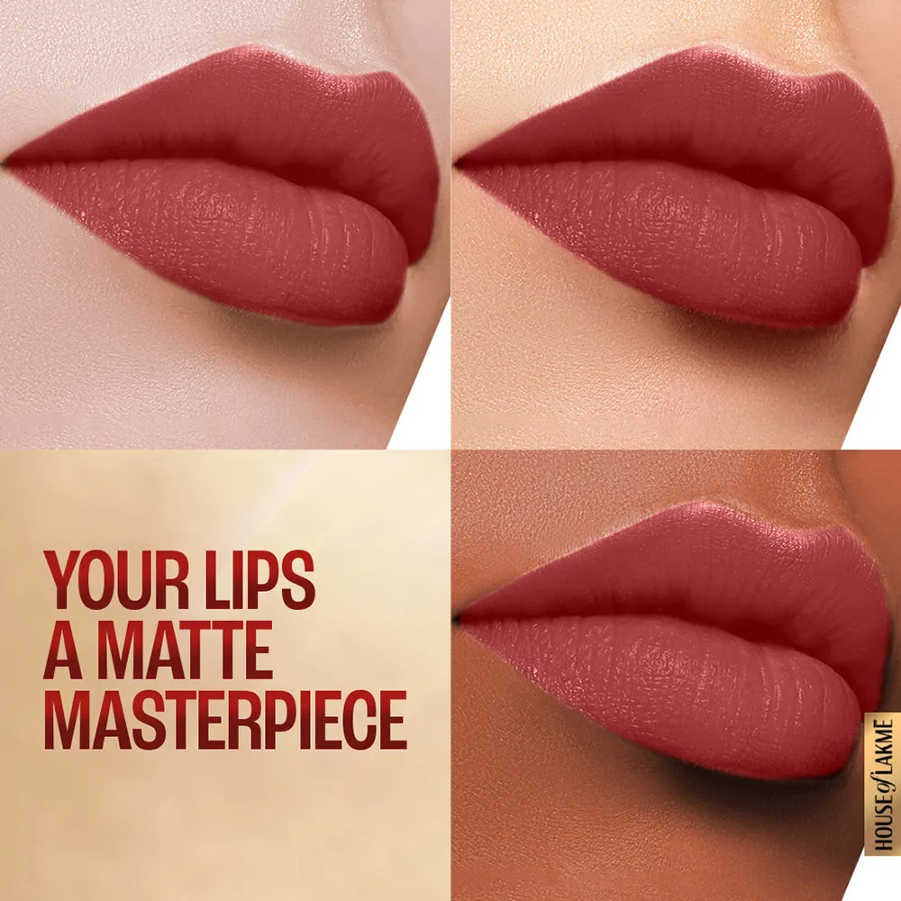 Lakmē 9to5 Powerplay Priming Matte Lipstick