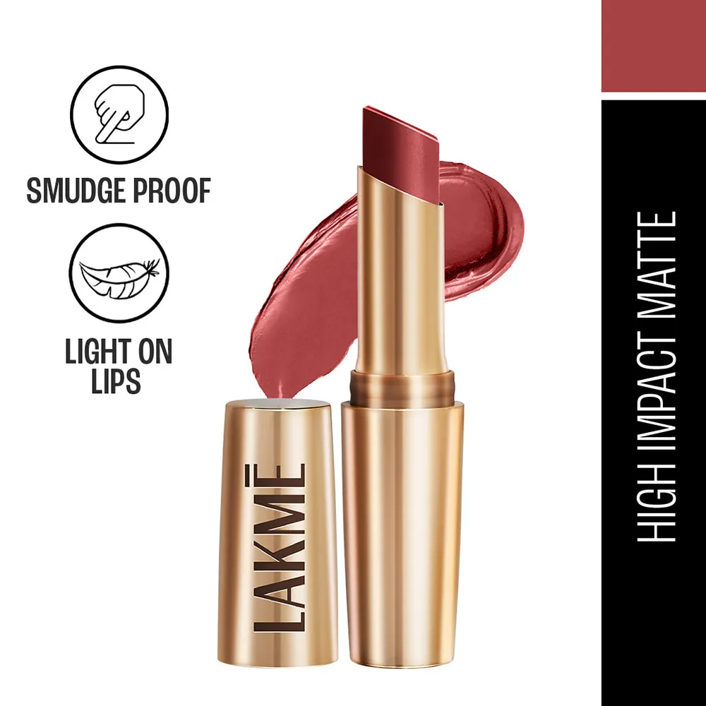 Lakmē 9to5 Powerplay Priming Matte Lipstick