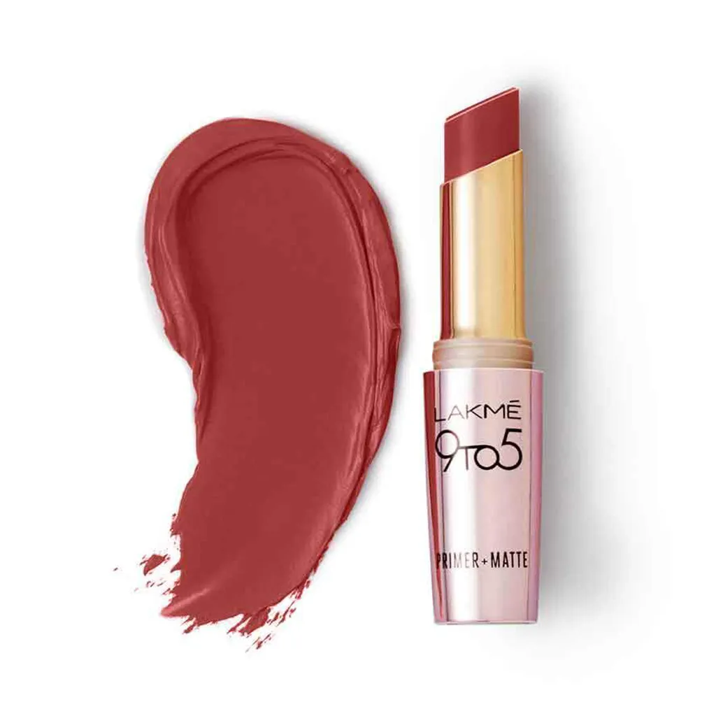 Lakmē 9to5 Powerplay Priming Matte Lipstick