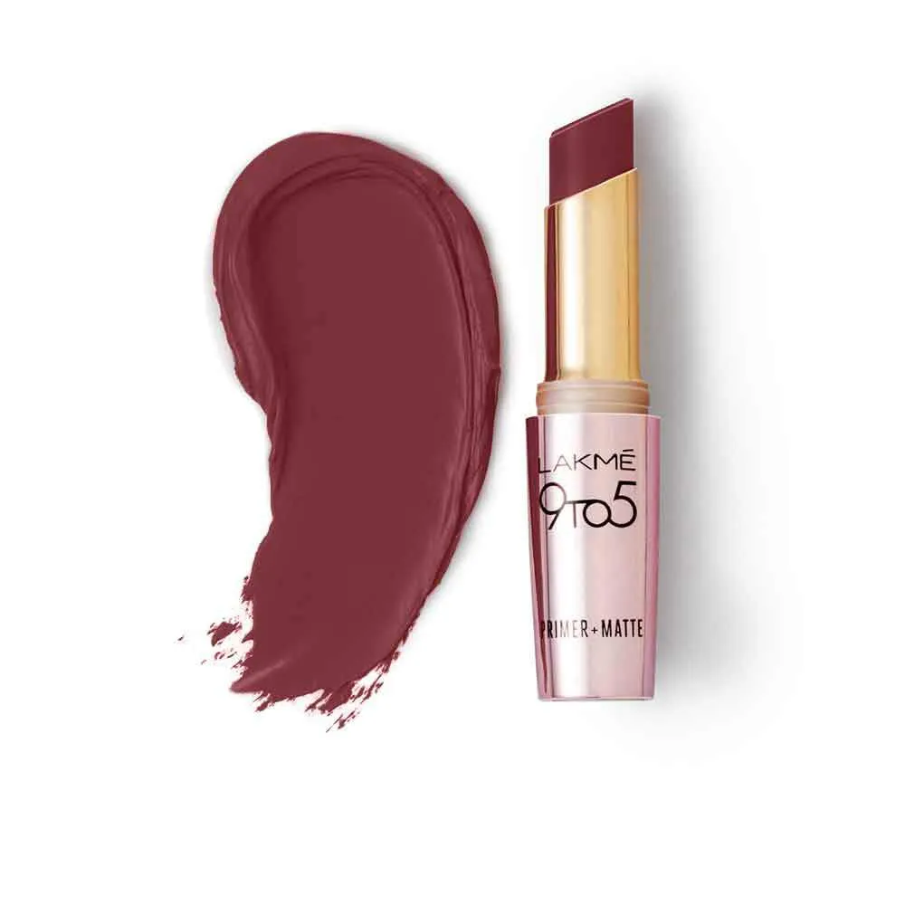 Lakmē 9to5 Powerplay Priming Matte Lipstick