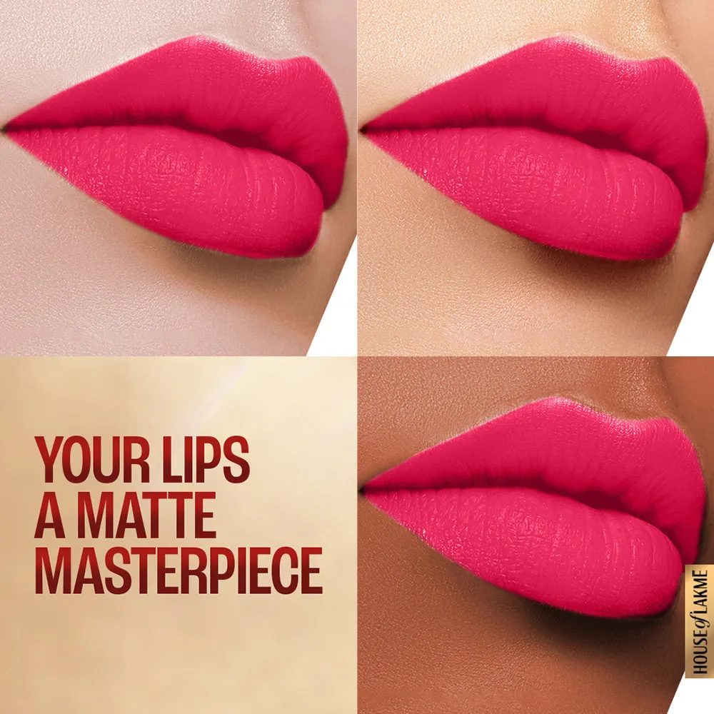 Lakmē 9to5 Powerplay Priming Matte Lipstick