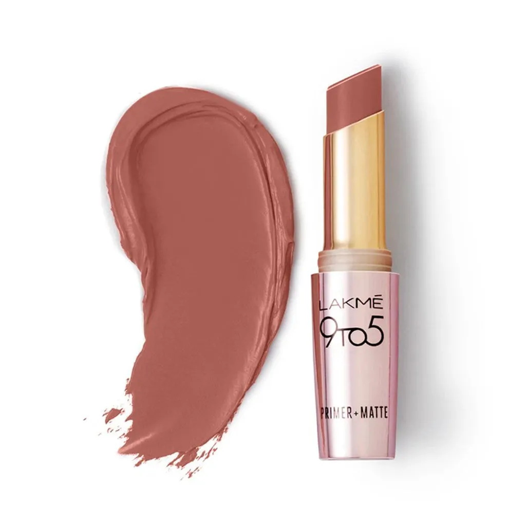 Lakmē 9to5 Powerplay Priming Matte Lipstick