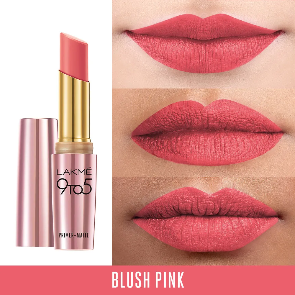 Lakmē 9to5 Powerplay Priming Matte Lipstick