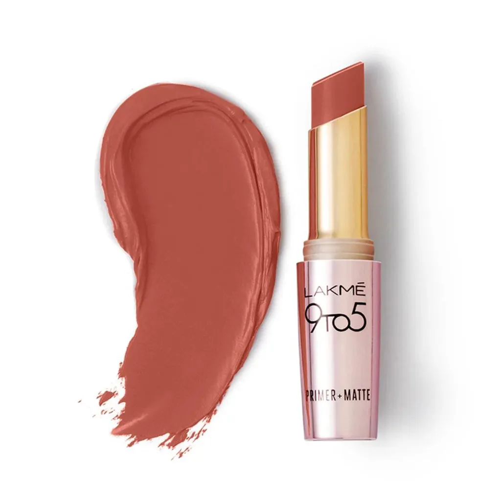 Lakmē 9to5 Powerplay Priming Matte Lipstick