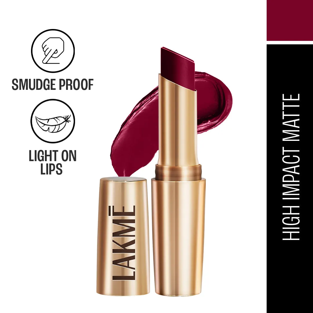 Lakmē 9to5 Powerplay Priming Matte Lipstick