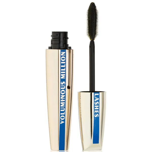 L'OREAL - Voluminous Million Lashes Waterproof Mascara 630 Blackest Black - 0.29 fl. oz. (8.7 ml)