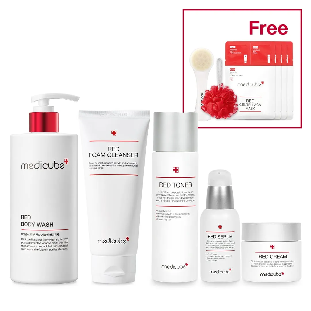 [M-CLUB] Red Line Total Care SET (Face & Body)