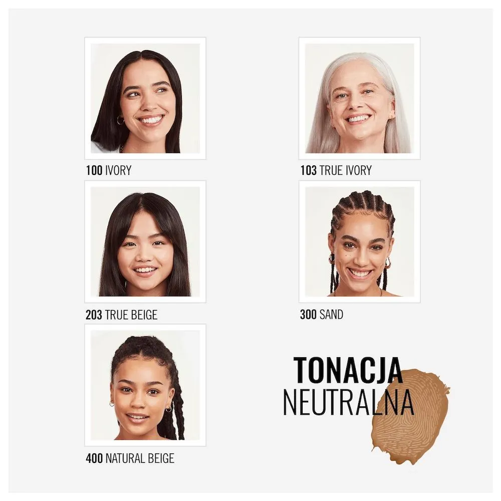 Match Perfection Foundation podkład dopasowujący się do cery 100 Ivory SPF20 30ml