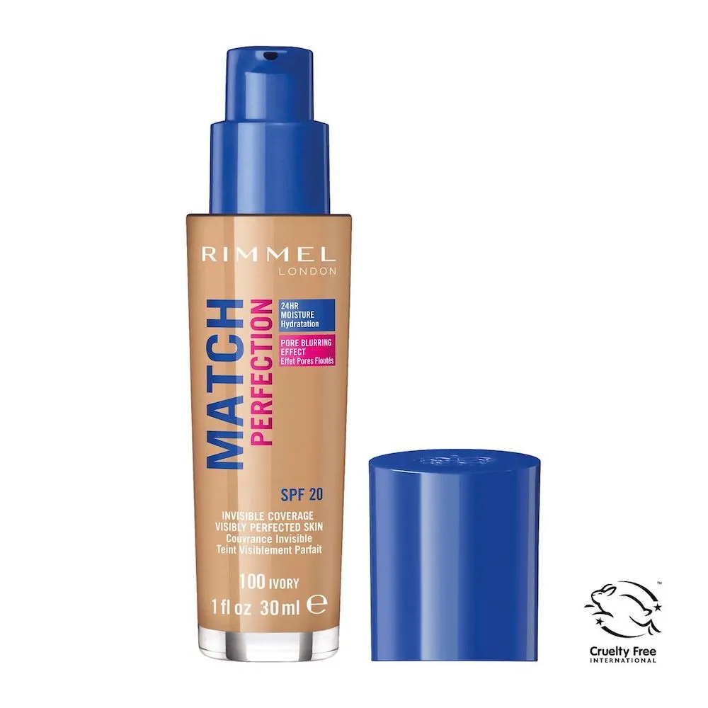 Match Perfection Foundation podkład dopasowujący się do cery 100 Ivory SPF20 30ml