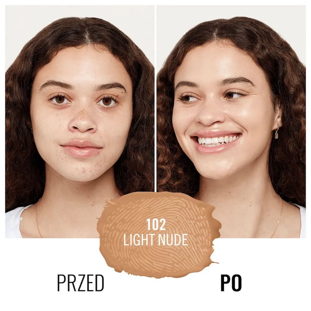 Match Perfection Foundation podkład dopasowujący się do cery 102 Light Nude SPF20 30ml