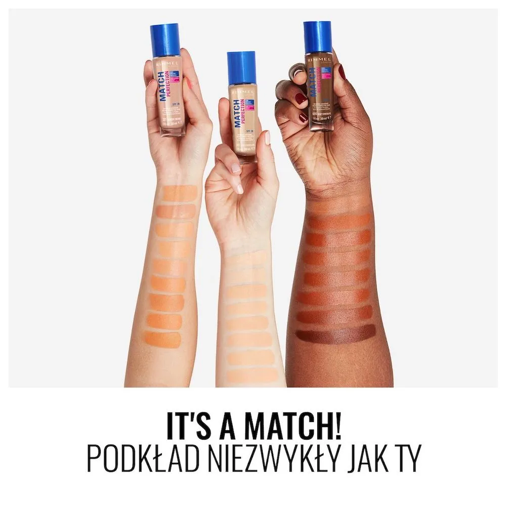 Match Perfection Foundation podkład dopasowujący się do cery 102 Light Nude SPF20 30ml
