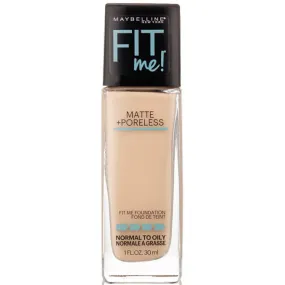 MAYBELLINE - Fit Me Matte   Poreless Foundation 112 Natural Ivory - 1 fl. oz. (30 ml)