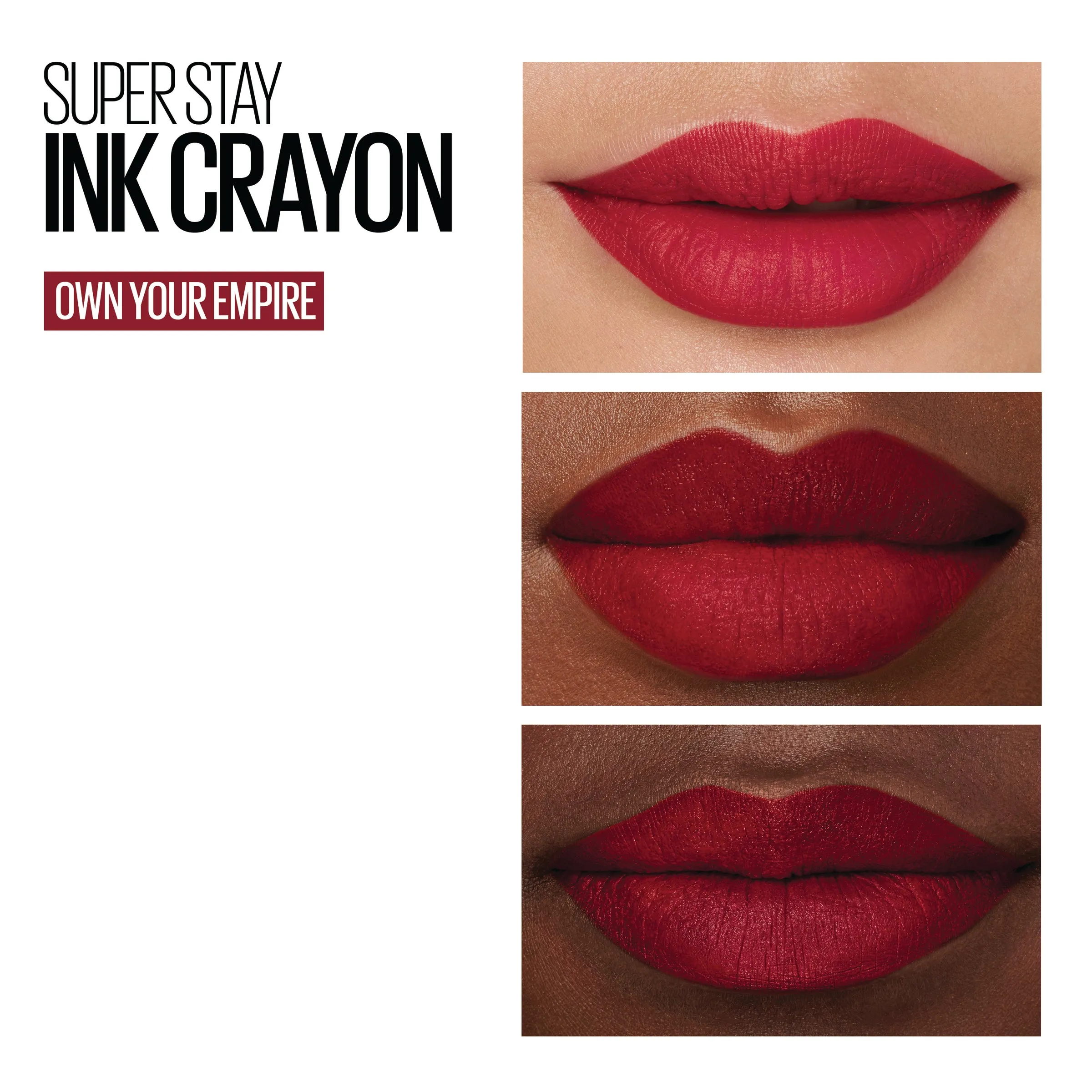 MAYBELLINE Superstay Matte Ink Crayon Lipstick - Own Your Empire