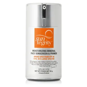 Moisturizing Mineral Face Sunscreen & Primer - Broad Spectrum Spf 30