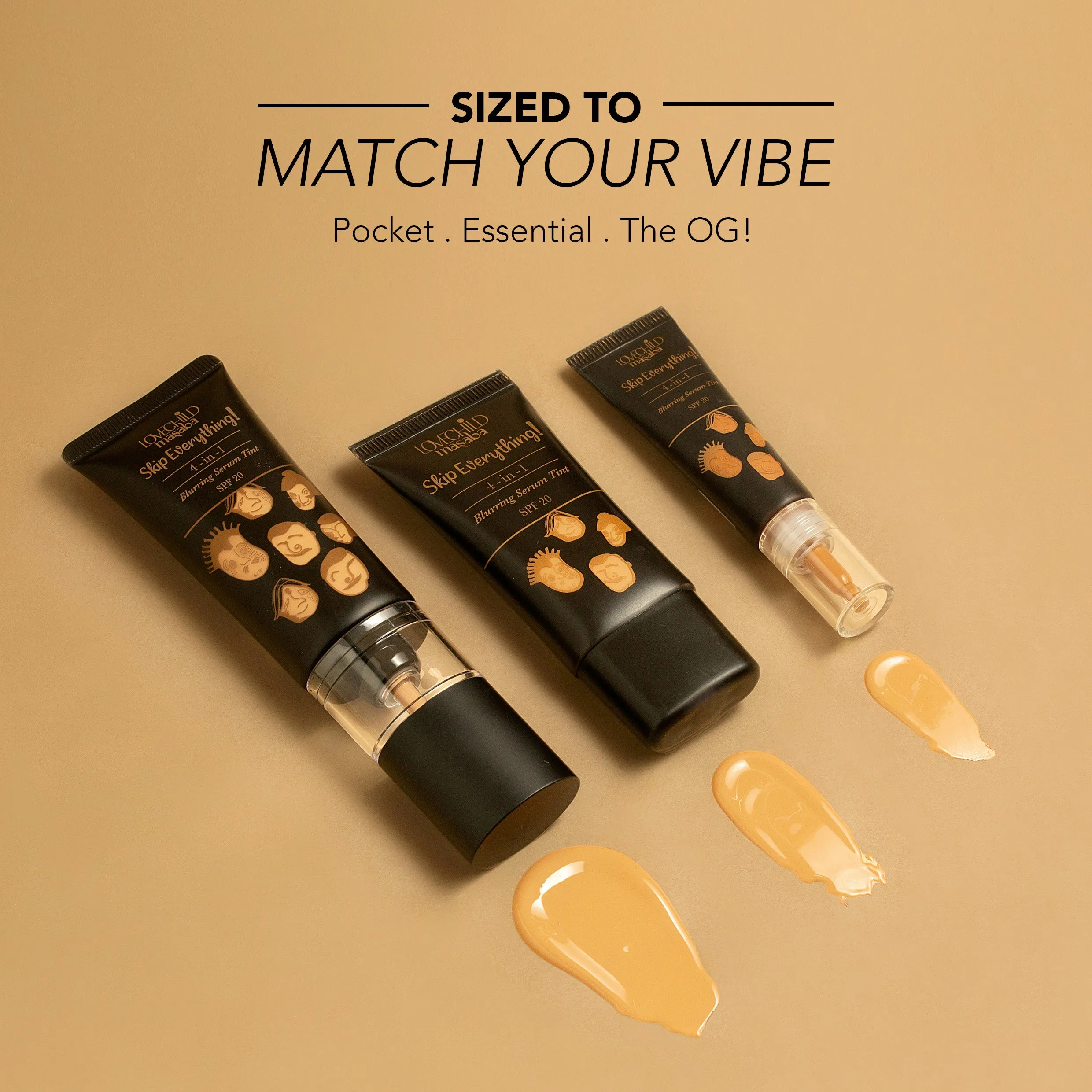 Moody Mama- Skip Everything Blurring Pocket Serum Skin Tint (10ml)  4-in-1 Benefits