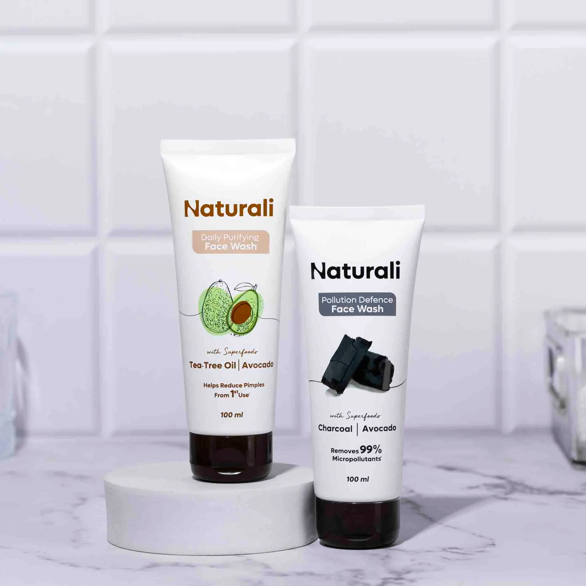 Naturali Acne Control & Pollution Defence Cleansing Duo