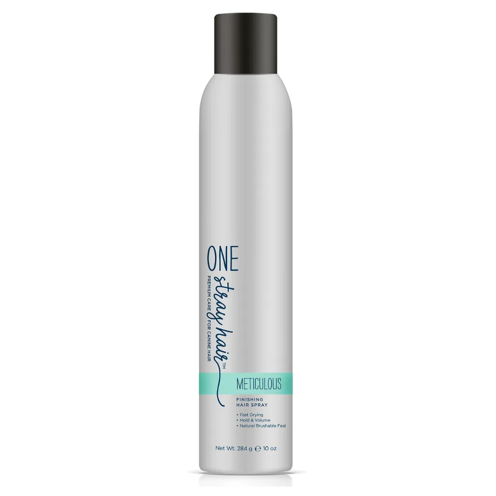 One Stray Hair Meticulous Finishing Hair Spray For Dogs, 10oz