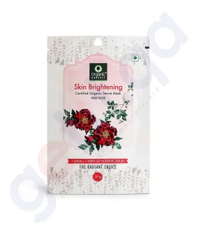 ORGANIC HARVEST SKIN BRIGHTENING SERUM MASK 20GM
