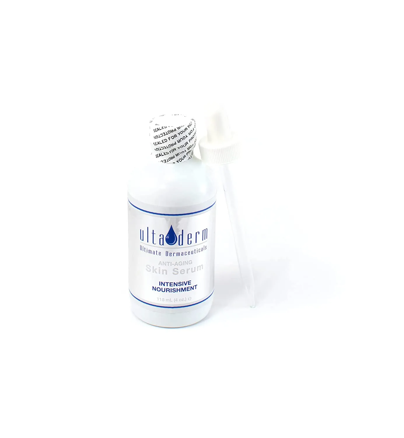 Ultimate Dermaceuticals Anti-Aging All Natural Skin Serum Moisture-Embracing Formula with Essential Oils, 4 ounces
