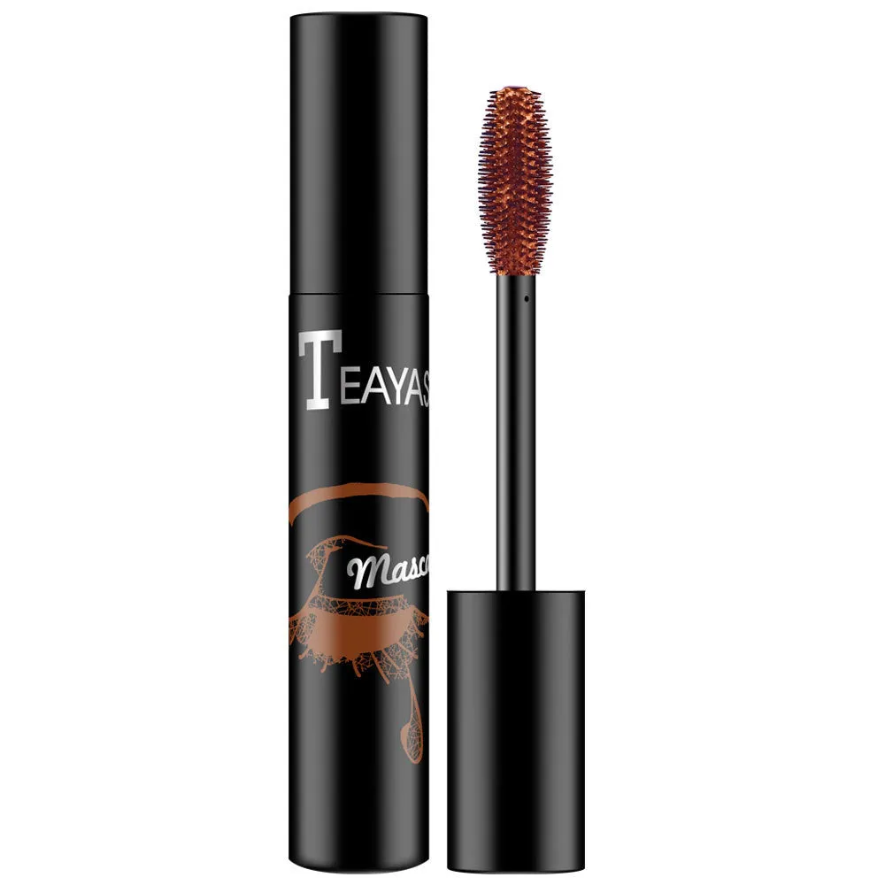 Wholesale color elongated thick royal blue purple gold bronze fluorescent green mascara does not smudge JDC-MA-XuQ002