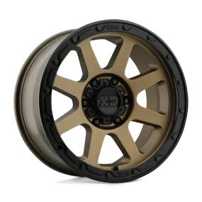 XD134 Addict 18X8.5 6X139.7 0mm Matte Bronze Matte Black Lip