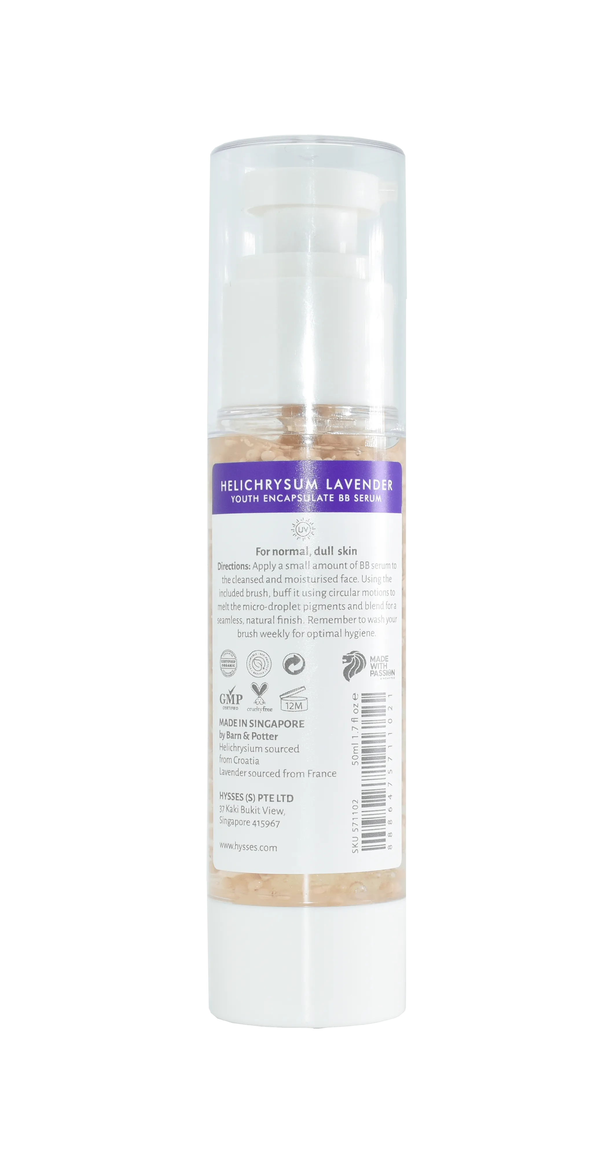 Youth Encapsulate BB Serum, Helichrysum Lavender SPF20